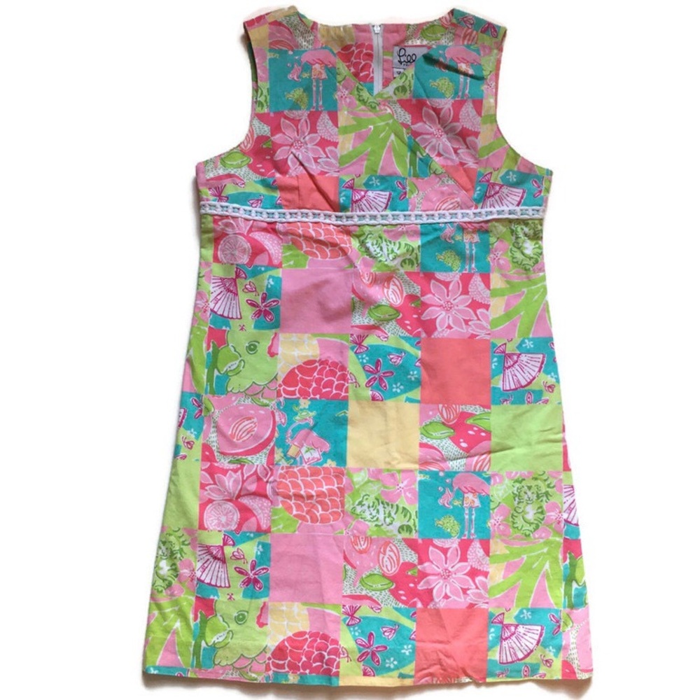 Girls: Lilly Pulitzer “Tropical Patch” Dress